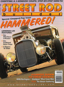 STREET ROD BUILDER 2008 JAN - FAT-FENDER SPECIAL, MOUSE INSTALL, NAILHEADS